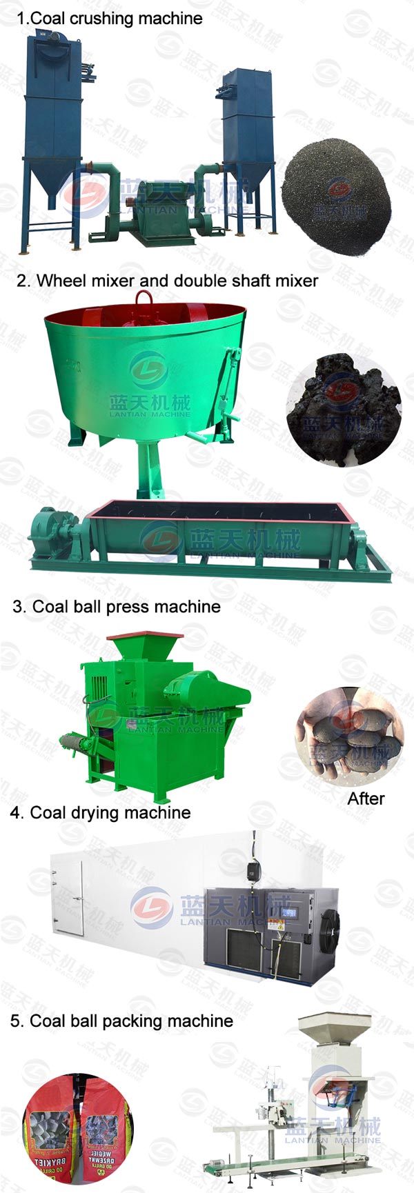 coal ball pressing machine