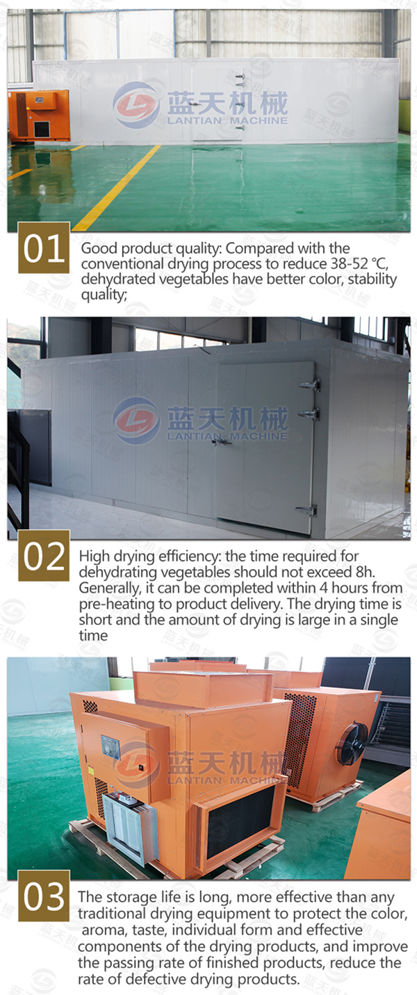 Features of industrial dryer