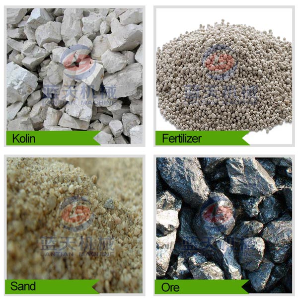 Drying effect of silica sand dryer