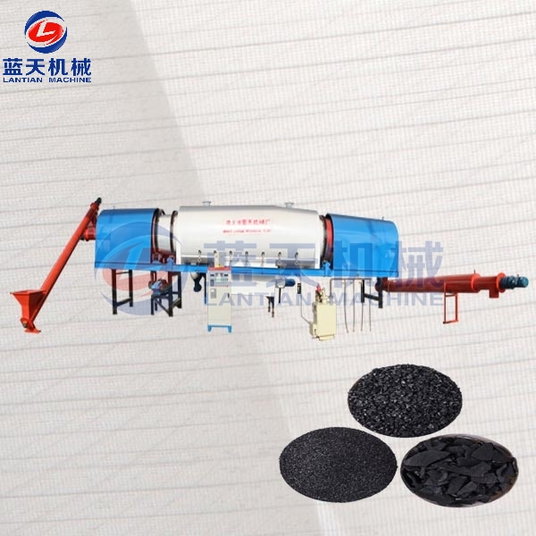 Wood Charcoal Carbonization Furnace