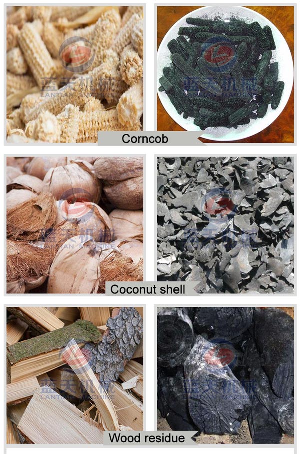 Carbonized effect of hoisting carbonization furnace